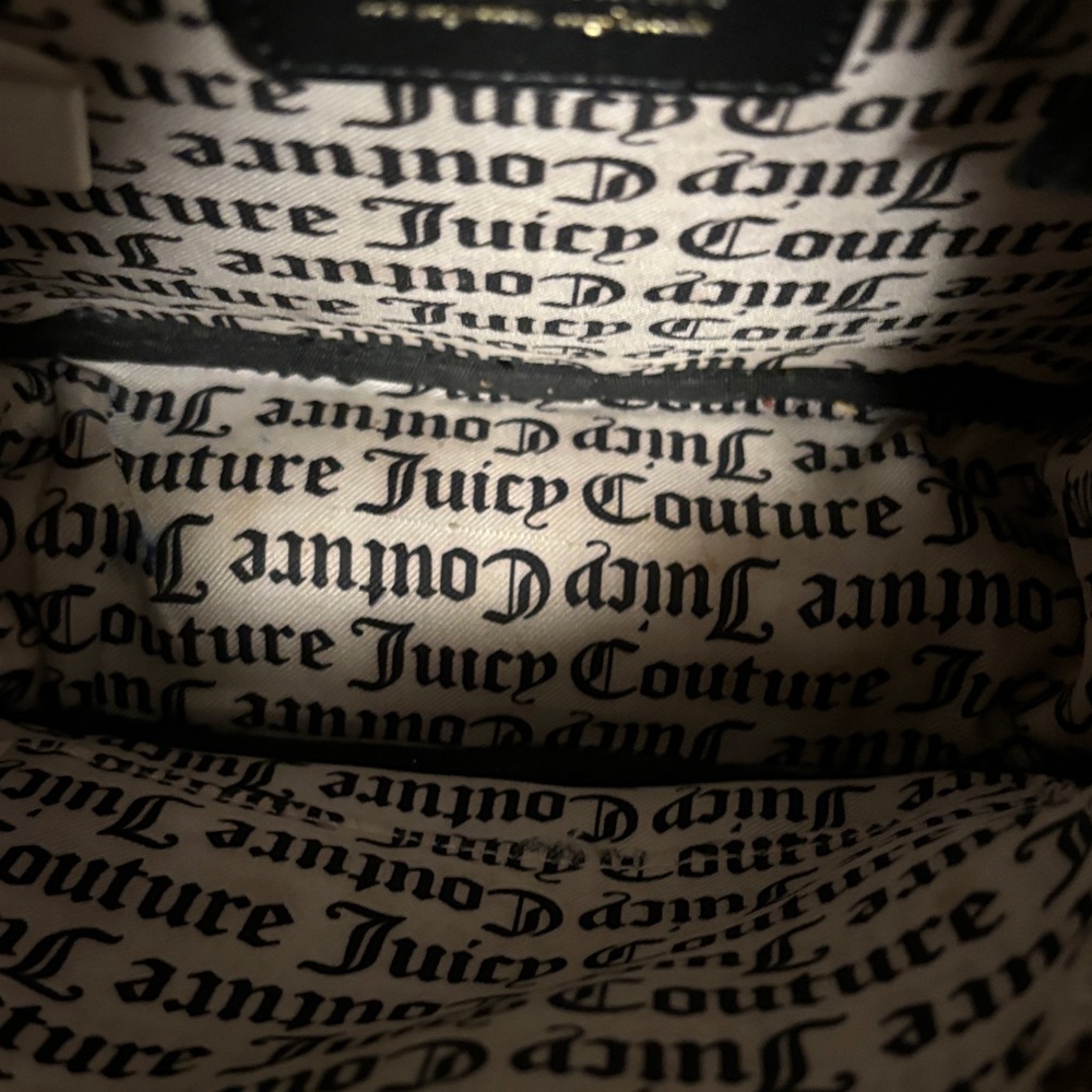 Juicy Couture Floral Black and Pink Backpack - Picture 12 of 14